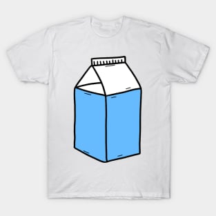 cute blue Milk carton T-Shirt